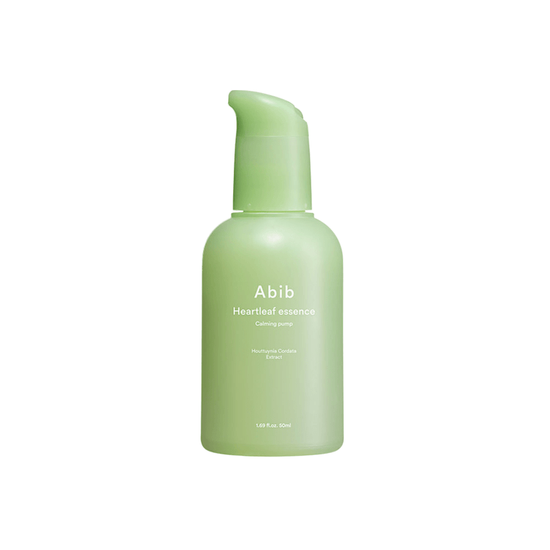 abib heartleaf essence calming pump