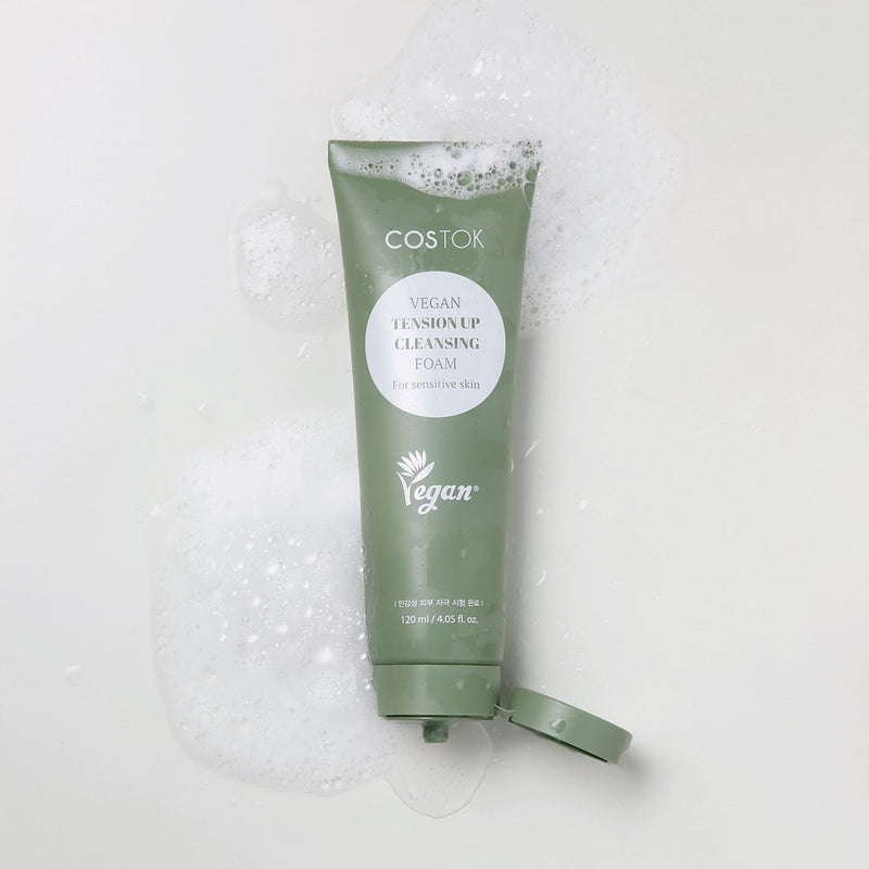 costok vegan tension up cleansing foam