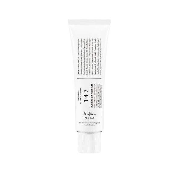 Dr. Althea 147 Barrier Cream - Korean Skincare Moisturizer for Sensitive Skin. This hydrating K-beauty Cream strengthens skin barrier, calms irritation, and provides deep moisture.