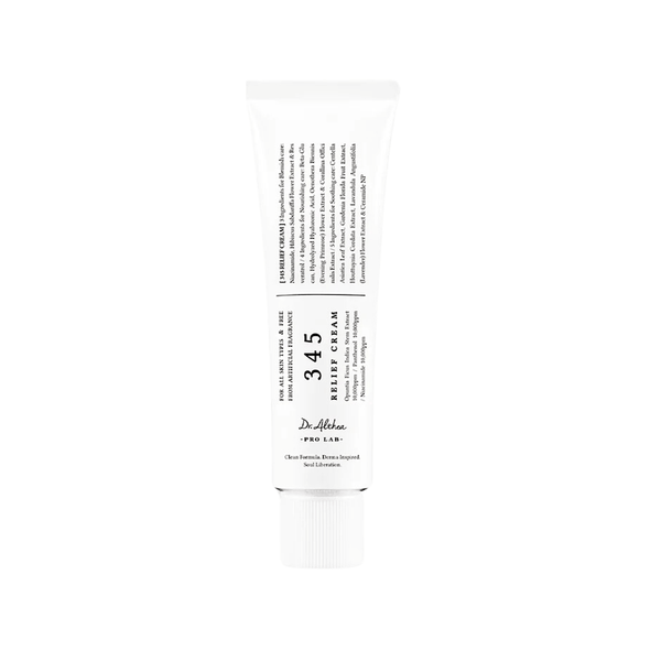 Dr. Althea 345 Relief Cream – Post-Acne Treatment Gel Cream with Niacinamide and Panthenol for Soothing and Hydrating Skin.