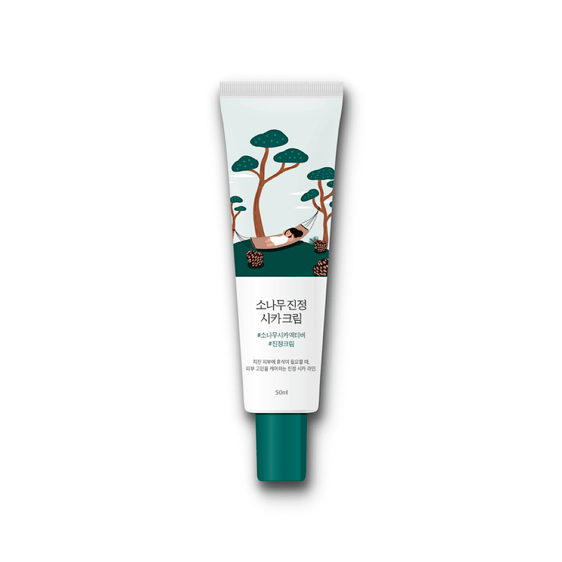 round lab pine calming cica cream review