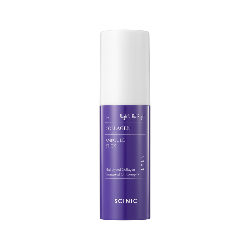 SCINIC Collagen Ampoule Stick 10g – similar to KAHI Multi Balm is a portable solid ampoule stick with hydrolyzed collagen and fermented oils for deep hydration, improved elasticity, and targeted skincare.