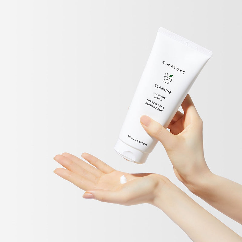 Best body lotion for dry skin in sleek white bottle, designed to provide deep hydration and long-lasting moisture, ideal for sensitive and dry skin types.